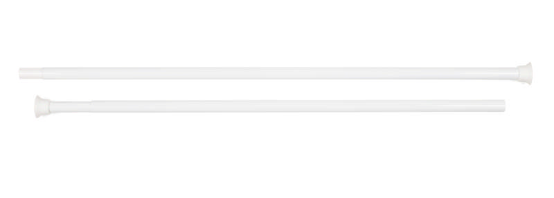 GORDIJNRODE 75-220 CM WIT 