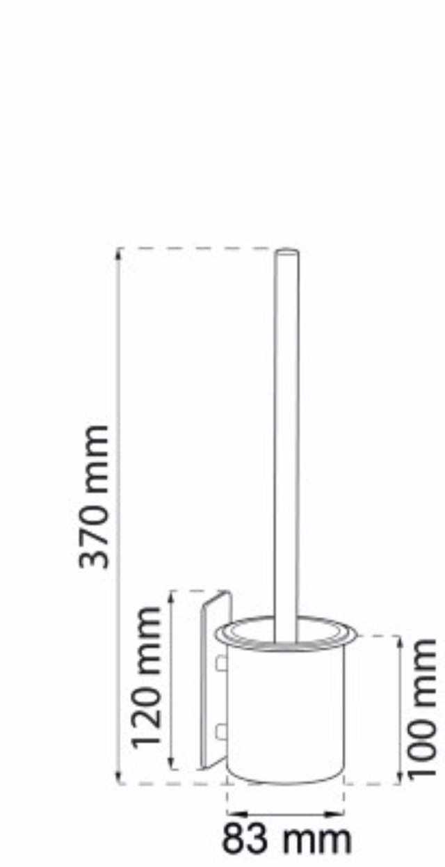 Toiletborstelset FLAIR RF/POL 
