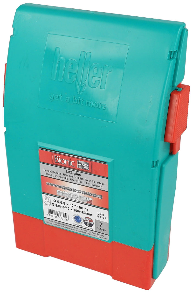 Heller boorhamer SDS-set 5-12mm