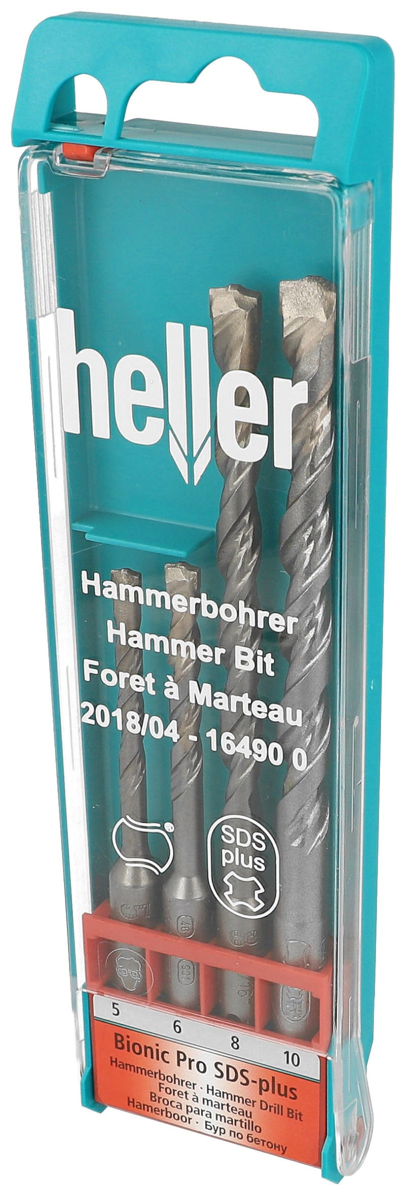 Heller boorhamer SDS-set 5-10 mm.
