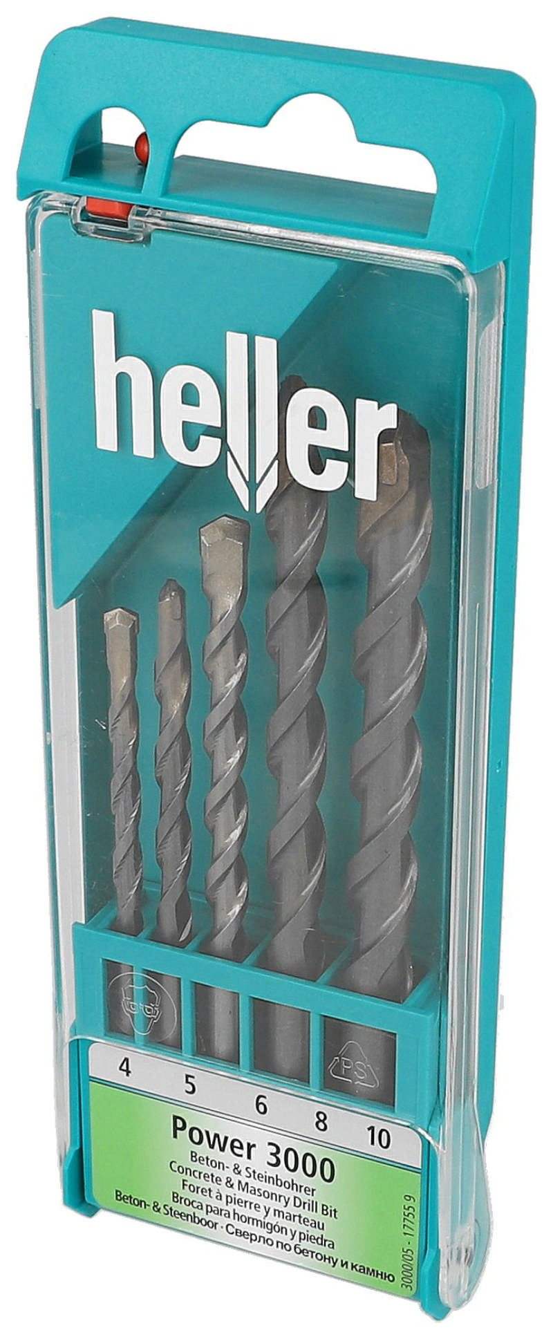 Beton- en steenborenset 4/5/6/8/10mm