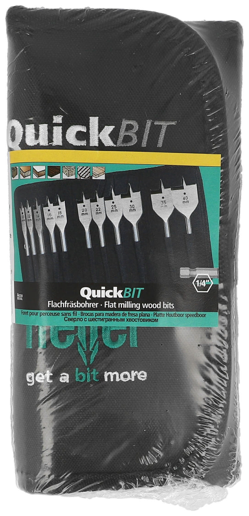 Heller vlakborenset 11-dlg. 10-40 mm