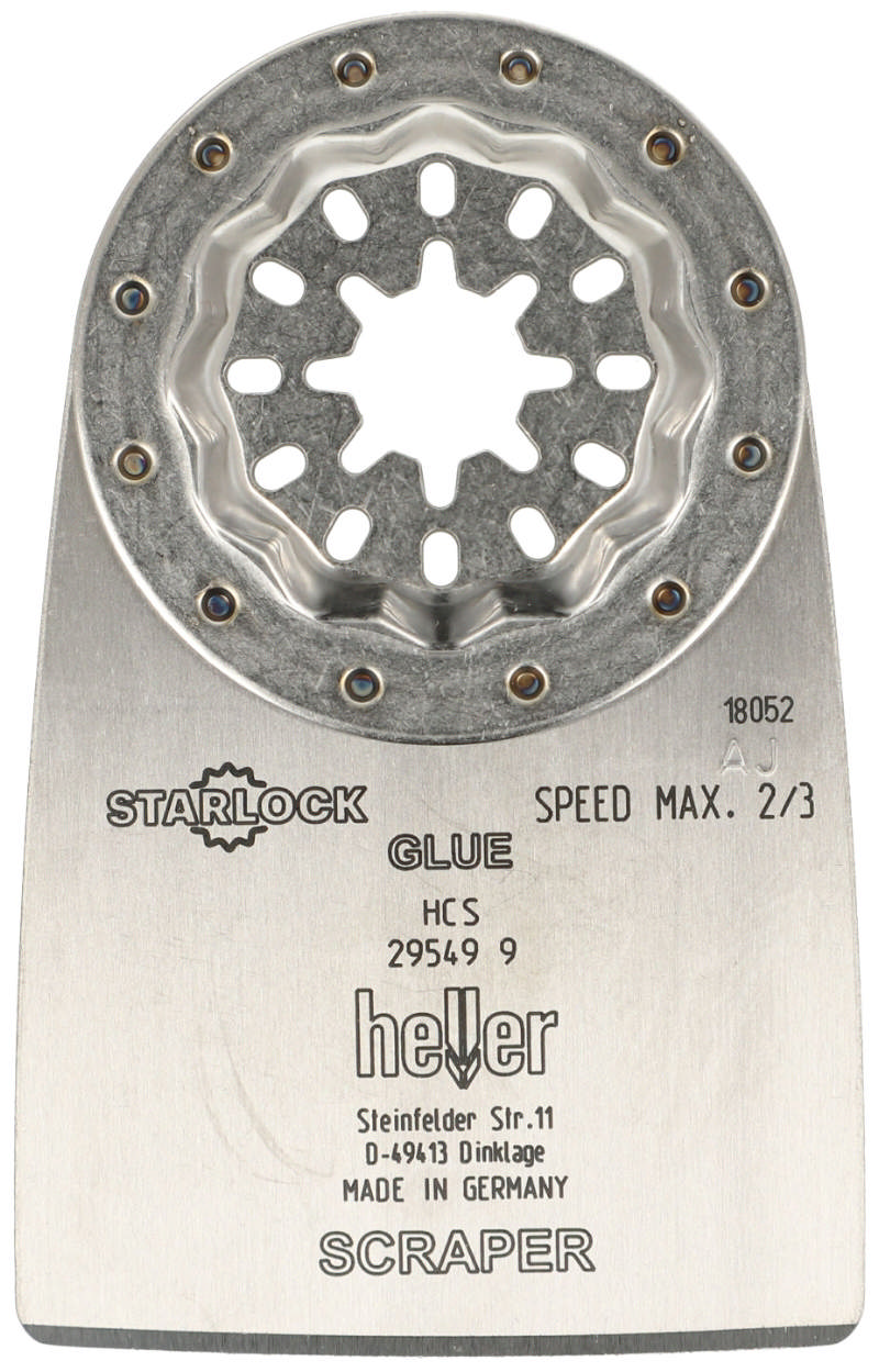 Heller starlock schraapfixeer 34x50x0,8mm