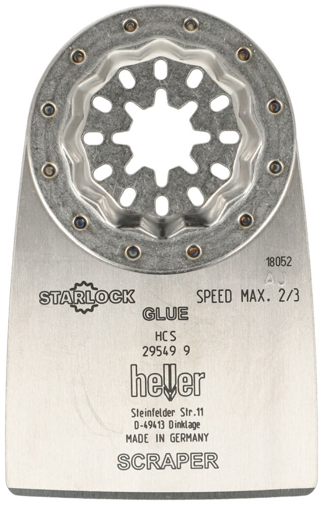 Heller starlock schraapfixeer 34x50x0,8mm