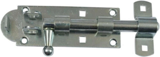 SHOT ROG 130 MM T.PADLOCK Elektrolytisch verzinkt Blauw