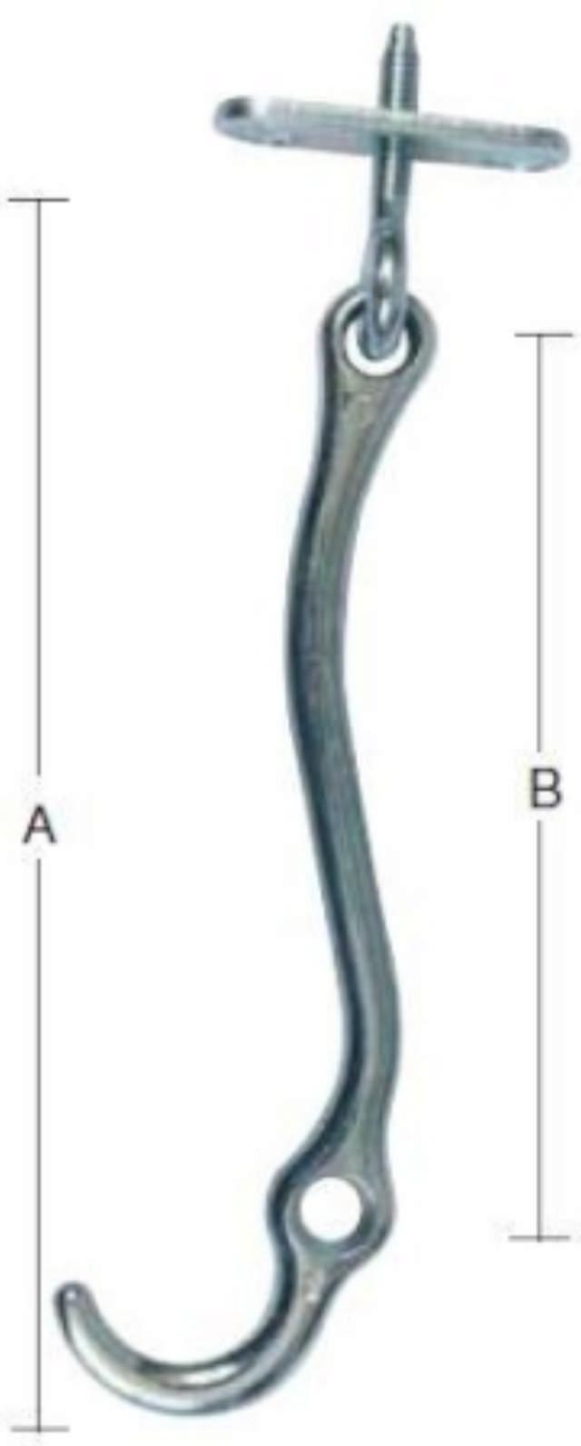STORMHAAK M. GEV. BORD - Wit