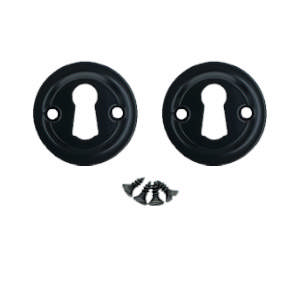 Sleutelhanger 1771-T Zwarte lak Ø45