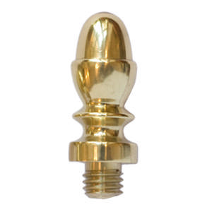 Losse knop voor Hamb hanglamp Acorn 2st Messing Gepolijst met lak 36xø17mm M10x1