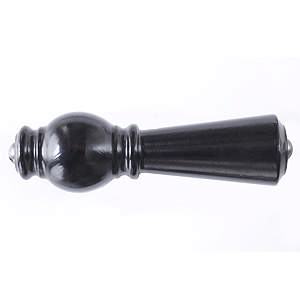 Deurkruk Østerbro 670 zonder sierlijst, Zwart gelakt