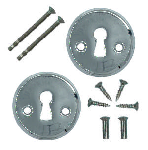 Sleutelplaat 1781 Chroom CC27 Ø50