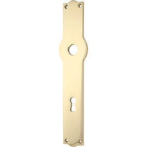 Lange borden L22 GN Boda cc72 Messing Gepolijst Zonder lak Ø15 210x45x3mm