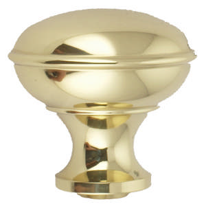 Kogeldeurkruk 6860 Messing Gepolijst Zonder Lak 60mm