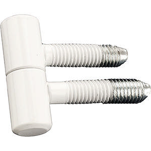 Insteekscharnier Wit 13 x 7mm