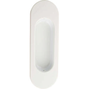 Schuifdeurkom 3921 Ovaal Wit Zamak 40x150/102x26x11mm