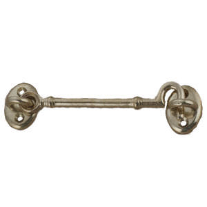 Kajuithaak 605 Messing Gepolijst met lak 110 mm