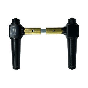 Deurkruk Svanemølle 671 zonder lijst Zwart Bakeliet