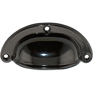 Kruidenierswarengreep Zwart 82 mm