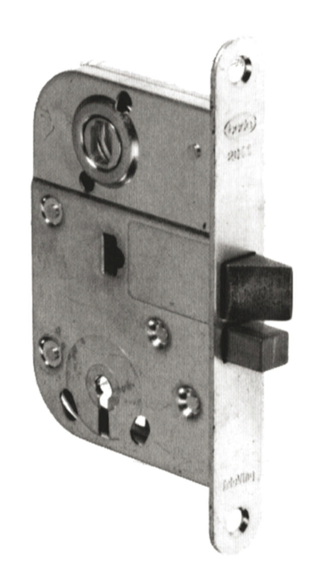 Boda middendeurslot 2011 h/w omkeerbaar (990504)