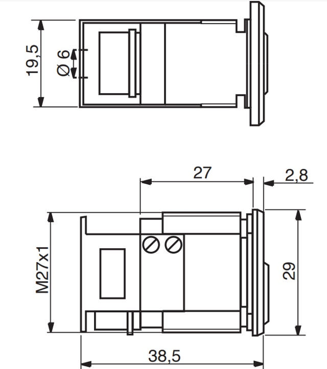 Ruko schakelcilinder RB1606